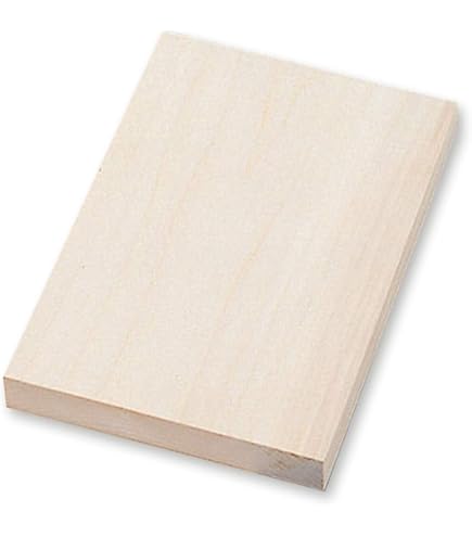 Amazon | 桂 彫刻材 厚15mmx120x長250mm | 角材